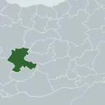 Map of eastern Anatolia with Malatya province highlighted in dark green.