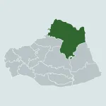Map of Şanlıurfa province districts with Siverek highlighted in dark green.