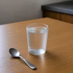 Küçük bardak soğuk su