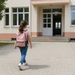 Okula doğru gitme