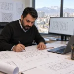 Planı inceliyor